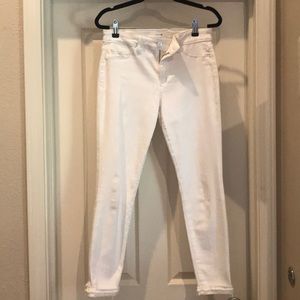 Women’s Size 27 White Joe’s Ankle Skinny Jeans